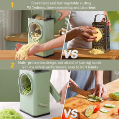 Manual vegetable and salad cutter 