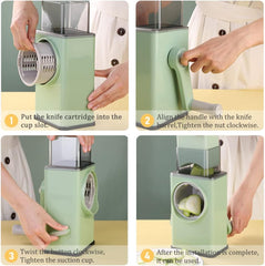 Manual vegetable and salad cutter 