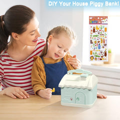 Sifang House Shaped Piggy Bank