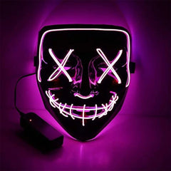 Squid mask with lights