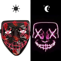 Squid mask with lights
