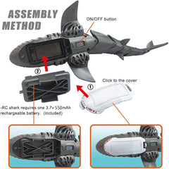 Remote Control Water Shark Game